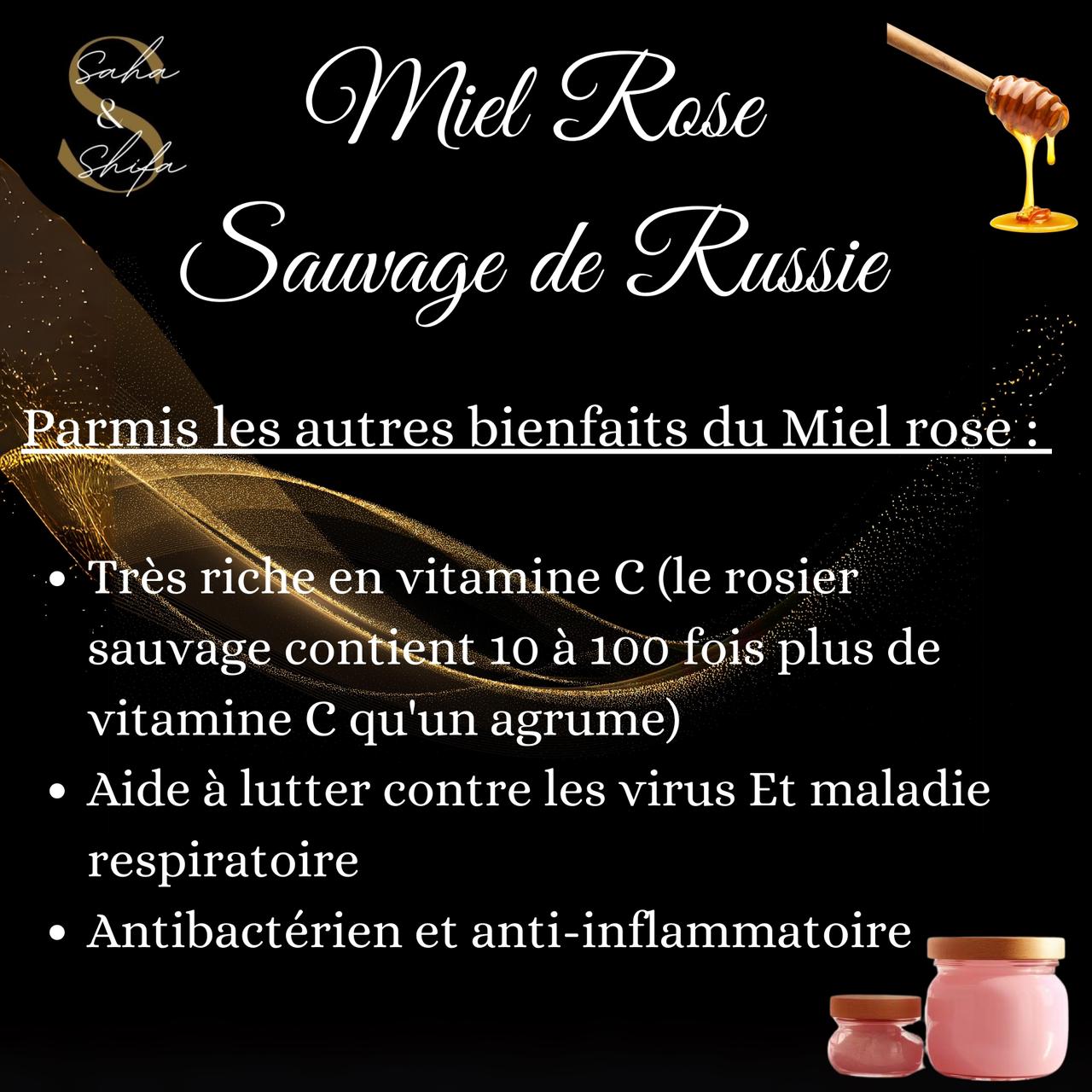 Miel Rose de Russie