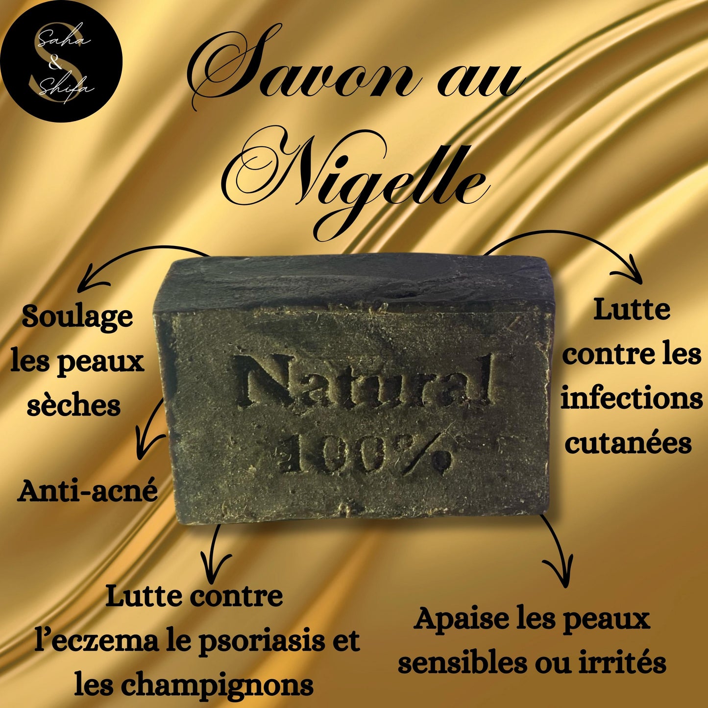 Savon à la Nigelle d'Égypte