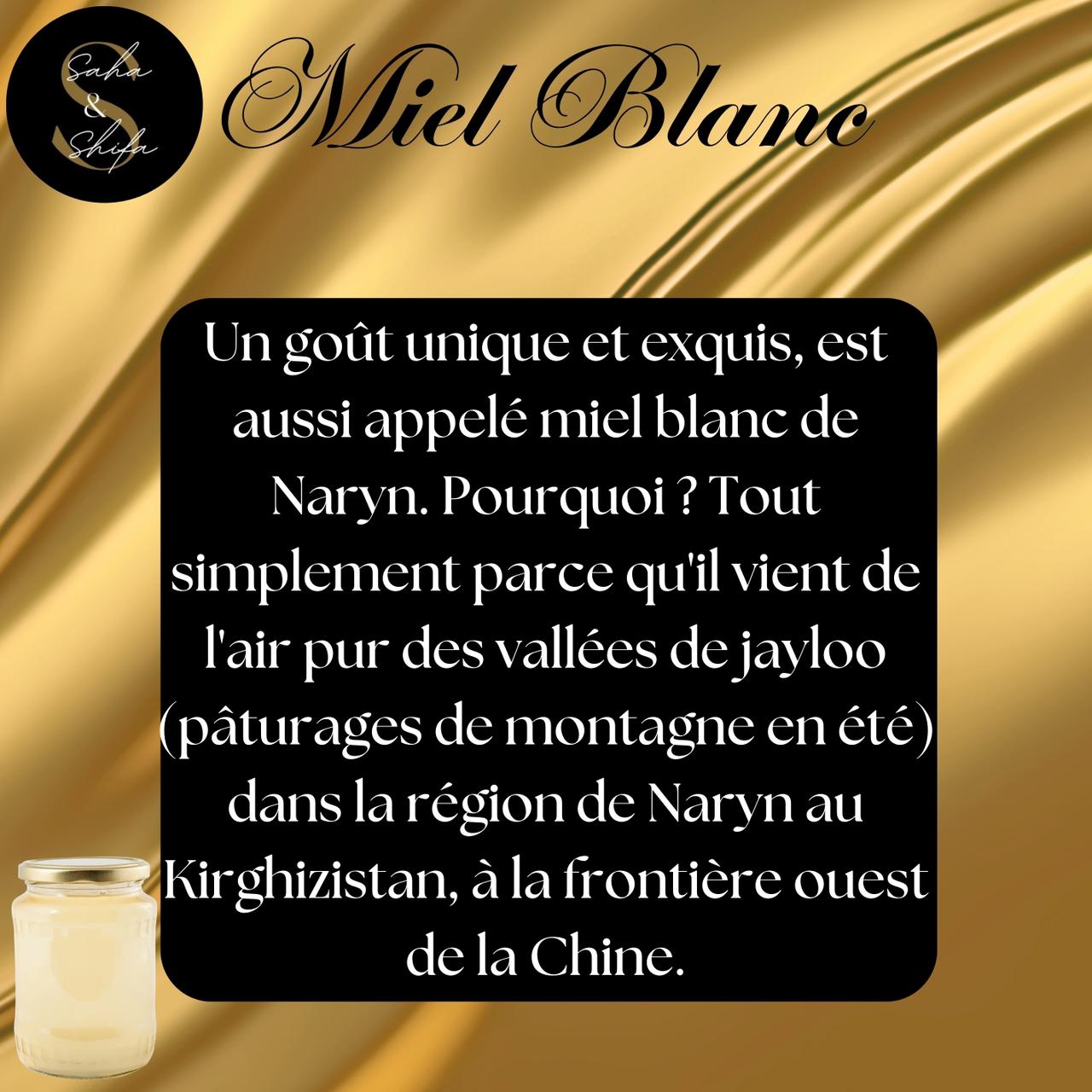 Miel Blanc du Kirghizstan