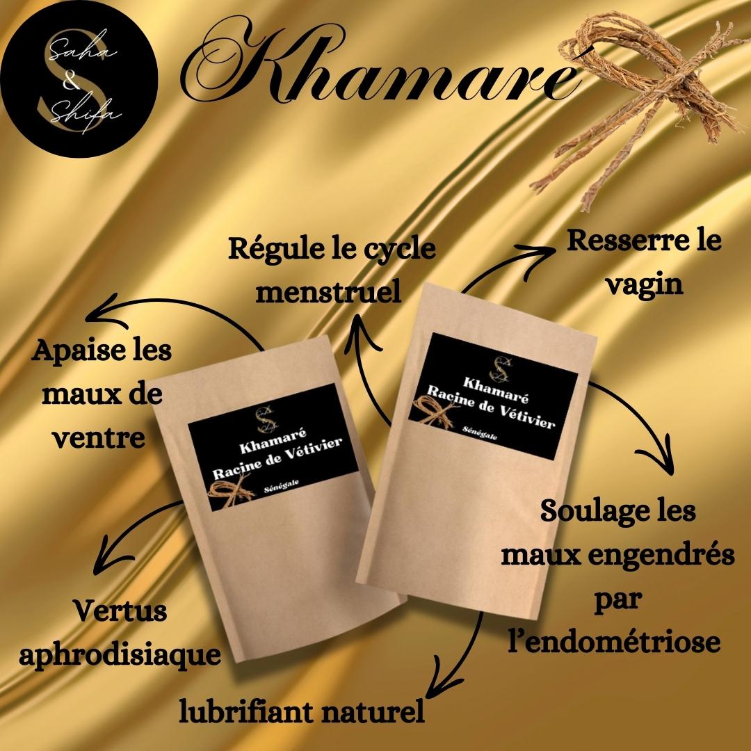 Khamaré _ Racine de Vétivier