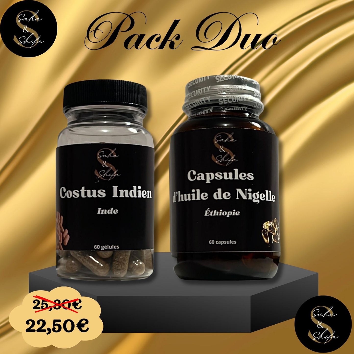 Pack Duo Nigelle & Costus Indien