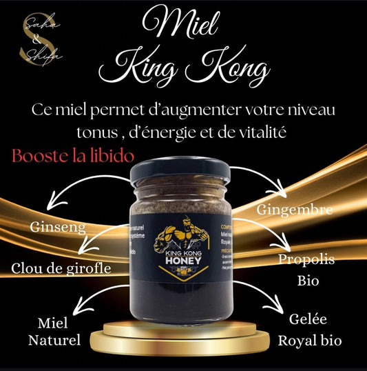 King Kong Honey Booster ( Tonus, vitalité, énergie)